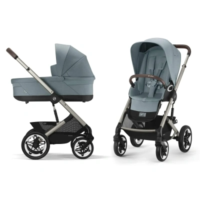 Детская коляска Cybex Talos S Lux TPE 2 в 1  Stormy Blue